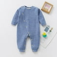 thumbnail image 5 of Baby Girls Boys Bodysuit Base Onesie Pajamas Thin Long Sleeves Bodysuits New Born Clothes Baby Boy 2PCS, 5 of 7