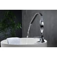 thumbnail image 3 of Kube Bath Aqua Riccio Single Lever Bathroom Faucet, 3 of 3