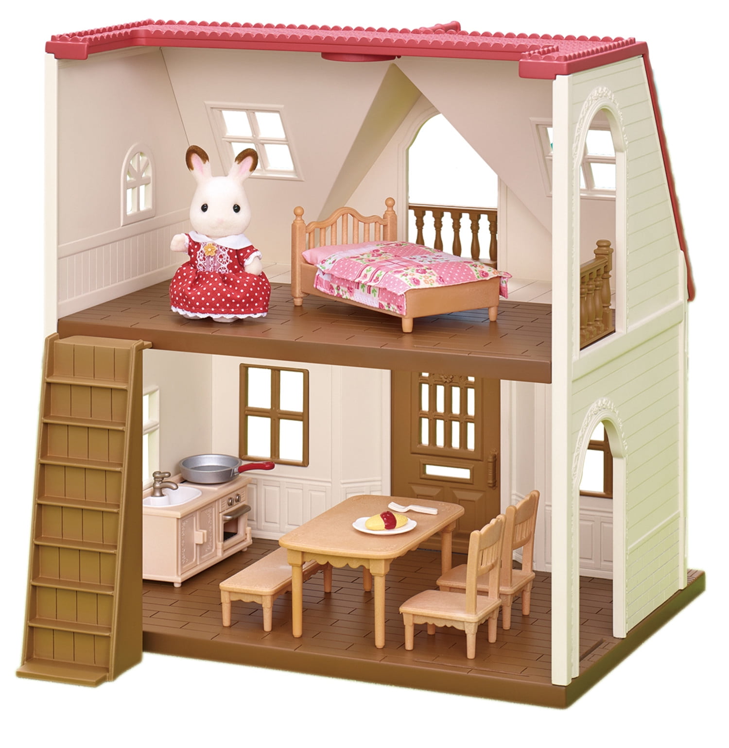 Sylvanian Families Kitchen Furniture SparesBeach Cafe Diner Long Bench Couch 