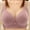 Pink, variant on REORIAFEE Women Bras Wireless Push Up Plus Size Adjustable Straps No Underwire Bralette Comfortable Padded Bras 5XL