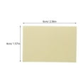 thumbnail image 4 of Haoan 100 Pcs Ruban Adhésif Double Face Résistant à l'Eau Jaune Collant, 4 of 6