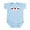 Sky Blue, variant on CafePress - Dachshunds & Heart Infant Bodysuit - Baby Light Bodysuit, Size Newborn - 24 Months