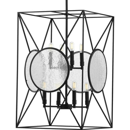 

Cumberland Collection Eight-Light Black Foyer