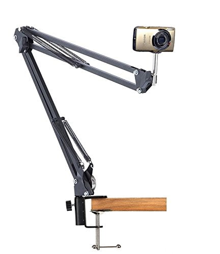 Desk Clamp Mount Suspension Boom Swivel Arm Stand Holder For Canon