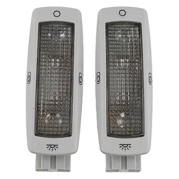 2pcs Rear Reading Map Dome Light Ceiling Lamp For Golf 1998-2005 3bd947291 3bd 947 291