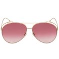 thumbnail image 2 of Fendi Run Away  Metal Mens Aviator Sunglasses Rose Gold 53mm Adult, 2 of 3