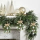 thumbnail image 1 of xihome Adornos de campanas de cuerda de yute, decoraciones navideñas de plstico para rboles de Navidad en hoteles, centros comerciales y ambientes festivos., 1 of 6
