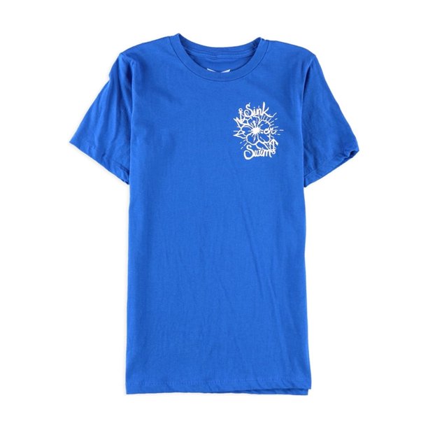 Camiseta gráfica para mujer Jem Sink Or Swim azul pequeña