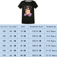 thumbnail image 2 of Girls Graphic Tee Short Sleeve T-Shirt Cartoon Aphmaus Girl Shirt Summer Clothes Crew Neck Tops Casual Cute Blouse, 2 of 2