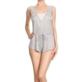 thumbnail image 2 of Ladies Light Terry Romper, 2 of 2