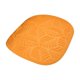 thumbnail image 2 of Funda de cojín de asiento de coche Malla transpirable – poliéster en relieve para todas las estaciones, soporte de confort, 20x20 pulgadas, duradero, con mejor flujo de aire, naranja/verde/gris –, 2 of 6