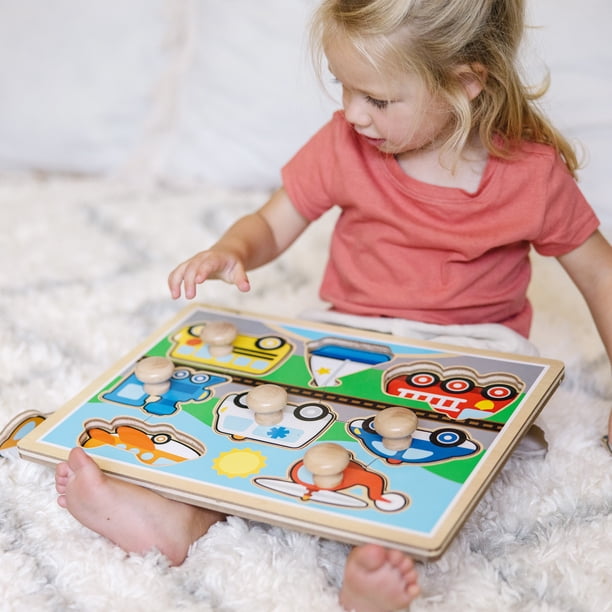 Melissa & Doug Jigsaw Puzzles for Daycare Fine Motor Skills