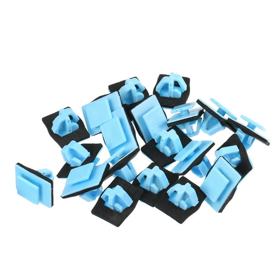 Unique Bargains Wheel Opening Retainer Clips for Hyundai Santa Fe 2013-2021 Plastic No.877561F000 Blue 20 Pcs