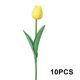 thumbnail image 3 of Advancent 10X Artificial PU Bouquet Flores Boda Interior Oficina Adornos Flores artificiales Amarillo, 3 of 6