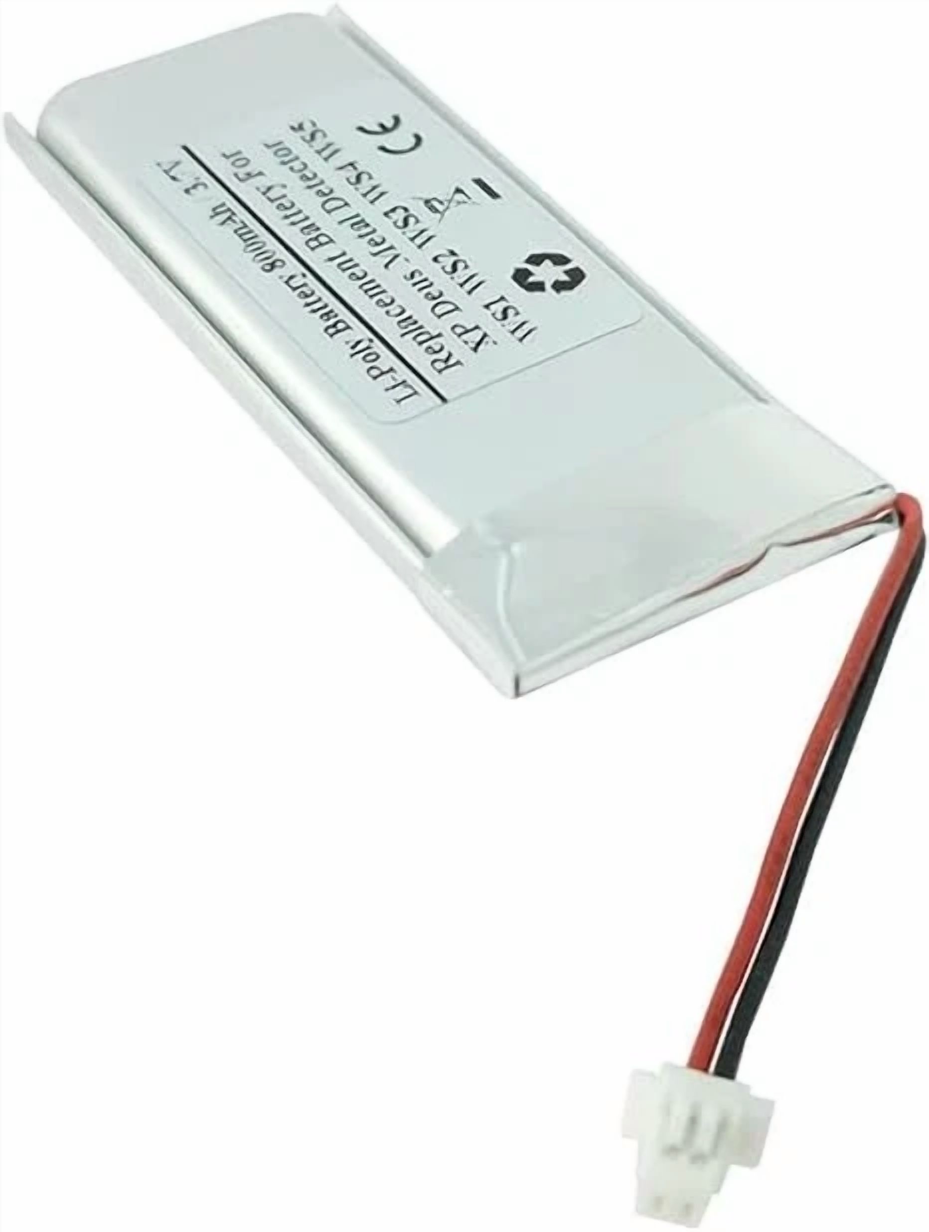 CRESTIN- Battery For Xp Deus Metal Detector Ws1 Ws2 Ws3 Ws4 Ws5, Mi-4 Pinpointers