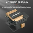 thumbnail image 3 of Fiber Cleaver Tool, Optical Fiber Cutter High Accuracy Rubber Pressure Pad  For 9-24mm Single Core Fibre, 3 of 8