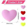 thumbnail image 3 of 12pcs Silicone Racket Damper Absorber Racquet Dampeners Tennis Vibrations Dampener Heart Shape String Dampener, 3 of 9