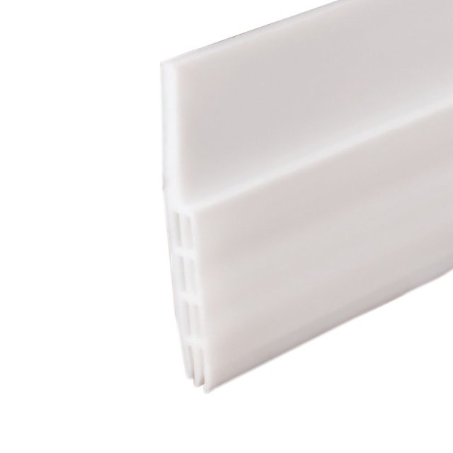Riwesomey Tira de sellado de silicona autoadhesiva para puertas y ventanas, cinta aislante impermeable, insonorizada y a prueba de humedad, herrajes para Herramientas y ferretería Blanco LQ6 Riwesomey JJ14753-01B
