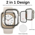 thumbnail image 3 of LEIXIUER Upgrade Case+Glass For Apple Watch Case 45mm 41mm Series 8 7  Upgrade To Apple Watch Ultra 49mm Screen Protector PC Cover For iwatch 6 SE 5 40mm 44mm, 3 of 11