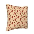 thumbnail image 2 of Square Throw Pillow Covers with Core, Red Christmas Tree Graffiti Pillows for Sofa Beds, 16"x16", 2 of 9