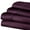 Plum, variant on 1500 Thread Count Cotton Marrow Stitch Sheet Set, Queen, Ivory