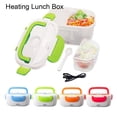 thumbnail image 1 of Xihbxyly Lunch Box Bento Box Hot Portable Multifunctional Electric Car Plug Heating Lunch Box Food Heater Hot Suitable for Children, Adult Lunches and Fruit Use, 1 of 3