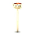 thumbnail image 4 of Imperial Gemstone 10K Yellow Gold Pear Cut Madeira Citrine 1/20 CT TW Diamond Women's Ring, 4 of 5