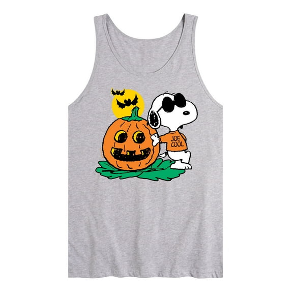 Peanuts - Joe Cool Pumpkin - Men's Jersey Tank Top