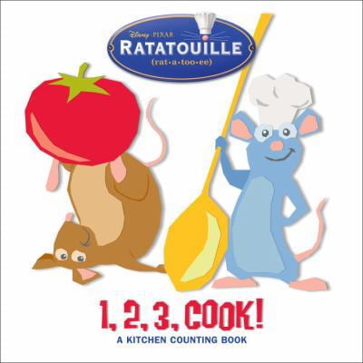 Pre-Owned 1, 2, 3, Cook (Ratatouille) (Hardcover) 0736424857 9780736424851