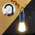 thumbnail image 4 of 2 Packs Rechargeable Solar Camping Light Bulb Vintage Outdoor Hanging LED Lantern Waterproof Warm Light for Camping Hiking Backyard Decor Portable USB Type C Charging Ambient Lighting, 4 of 8