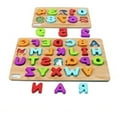 thumbnail image 2 of Chuckle & Roar 2pk Wood Puzzles – ABC’s & 123s – 36pc, 2 of 7