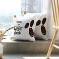 thumbnail image 5 of LALILO Throw Pillow Covers Coffee Shop Flyer With Three Coffee Cushion Cover 18" x 18", 1326 Pack, 5 of 6