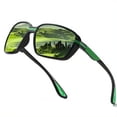 thumbnail image 3 of 1pc Square Riding Sports Style Men's Polarized Sunglasses, Driver Driving Fishing Sunglasses, 3 of 5