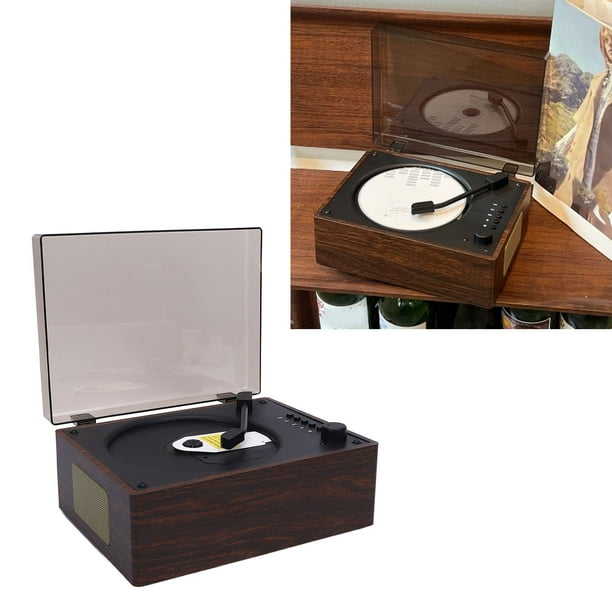 Reproductor De CD Portátil, Reproductor Retro CD Con Altavoces HiFi Duales, Reproductor De CD Con Altavoces, Soporta CD, CD R, Y CD RW, Reproducción De