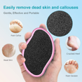 thumbnail image 3 of Removedor de callos de lima de vidrio para pies, herramienta de pedicura de ducha para hombres y mujeres, cuidado suave de los pies, 3 of 6