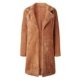 thumbnail image 2 of Patlollav Womens Top Socket Leopard Print Winter Thirt Comfortable Coat, 2 of 6