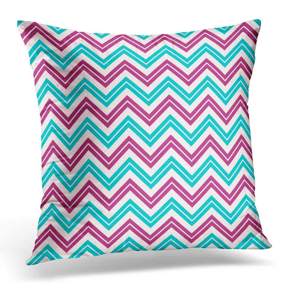 CMFUN Abstract Zigzag Pattern Retro Pastel Colors Lines Colorful