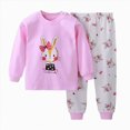 thumbnail image 4 of SPMGOYV Baby Girl Fall Clothes Long Sleeve Graphic Tops + Pants Set Toddler Winter Outfits 2Pcs,12-18 M, 4 of 4