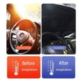 thumbnail image 4 of Foldable Car Windshield Sunshade Umbrella Front Window Heat Insulation Protection Visor Cover Sun Shade for Most Cars SUV Auto, 4 of 5