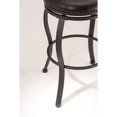 thumbnail image 4 of Hillsdale Furniture Kirkham Metal Counter Height Stool, Black Silver, 4 of 6