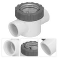 thumbnail image 4 of Visible Check Valve, Pool Check Valve Practical Non Return Check Valve Pool Pump Check Valve Aquarium Check Valves  For Aquarium For Pool For Swimming Pool V40-1A,V50-1A, 4 of 8