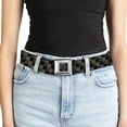 thumbnail image 5 of Buckle-Down Belt, Seatbelt Buckle Belt, Checker Trio Tan Black Olive, 30 to 44 Inches, 5 of 9