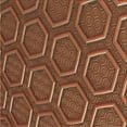 thumbnail image 1 of Ahgly Company Indoor Square Patterned Saffron Red Area Rugs, 4' Square, 1 of 6