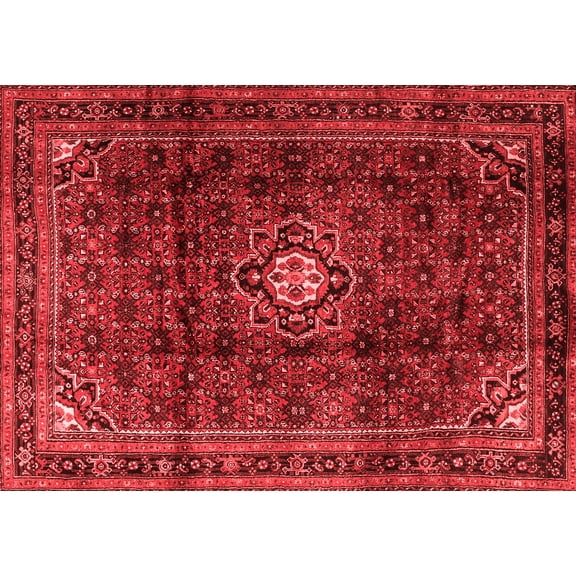 Ahgly Company Indoor Rectangle Persian Red Traditional Area Rugs, 5' x 7'