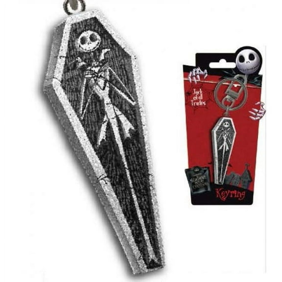 Pewter Key Ring - NBC - Jack in Coffin