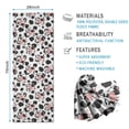 thumbnail image 2 of White Cow Black Spot Pattern Hot Yoga Mat Towel Non Slip for Hot Yoga - Quick-Drying Yoga Mat Cover with 4 Corner Pockets with Travel Bag - Hot Yoga Towel Non Slip 74"x26", 2 of 6
