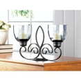 thumbnail image 2 of Fleur De Lis Duo Candle Stand, 2 of 2