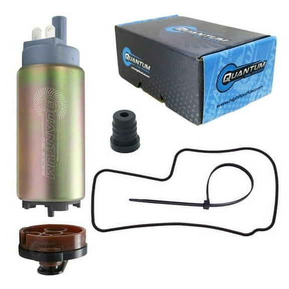 Quantum Outboard Fuel Pump w/ Tank Seal Gasket, Filter/Strainer & Grommet for Mercury Marine 50HP 4-Stroke EFI 2002-2006, Replaces 892267A51