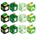 thumbnail image 2 of Abbracc 12 Pieces ST Patrick's Day Gift Box Packing Box for Chocolate Cookie Dessert B, 2 of 4