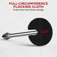 thumbnail image 2 of TURBRO Super Heavy-Duty Stainless Steel Stanchion, 17 Lbs ea. Retractable Barriers with 4-Way Secure Lock, Set of 2, 2 of 5